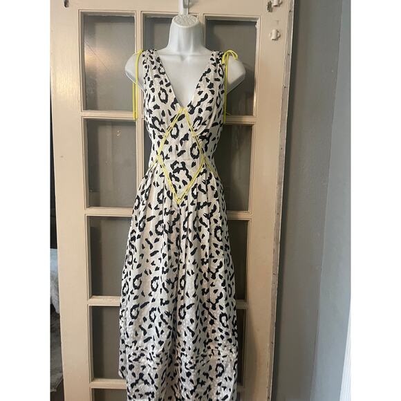 SELF PORTRAIT | Leopard Patterns Sleeveless Dress‎ - Picture 7 of 13